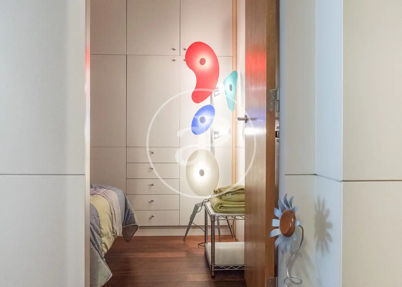 Habitación de Casa adosada en venta en Barcelona con Aire acondicionado, Calefacción y Jardín privado