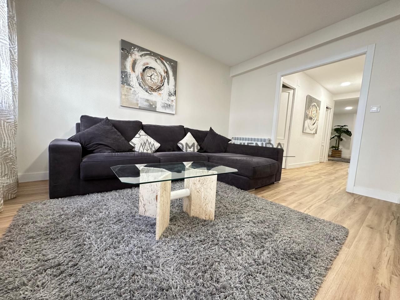 Living room of Attic to rent in Ourense Capital   with Heating and Furnished