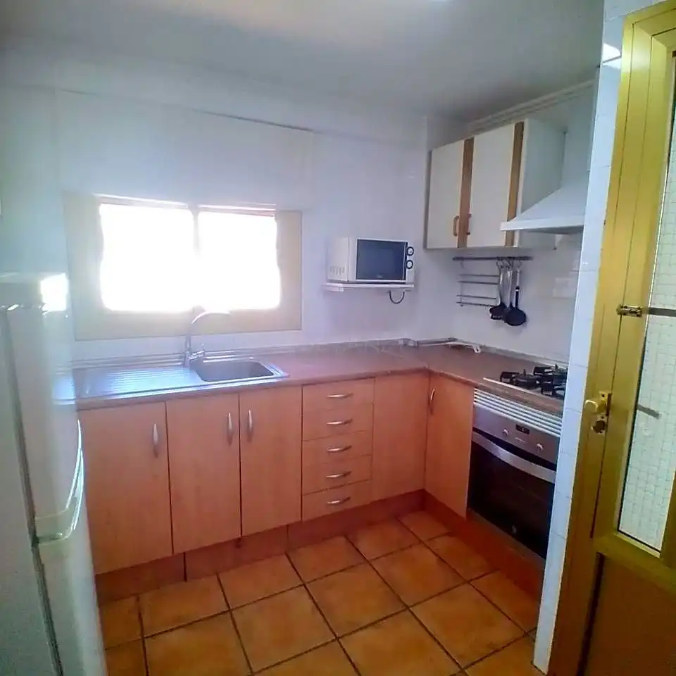 Cocina de Apartamento en venta en Alfara del Patriarca con Amueblado y Balcón