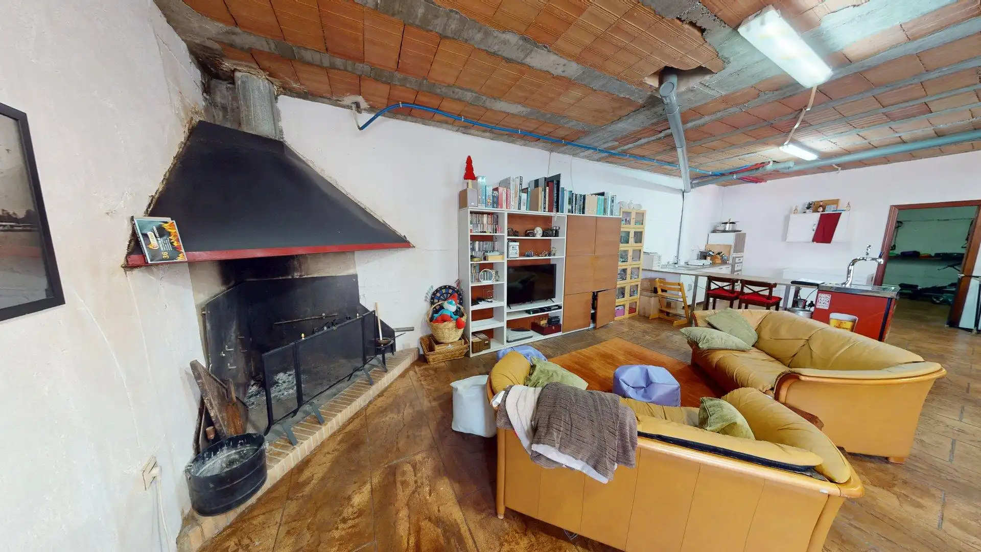 Living room of Houses for sale in Colmenar  with Air Conditioner, Heating and Private garden