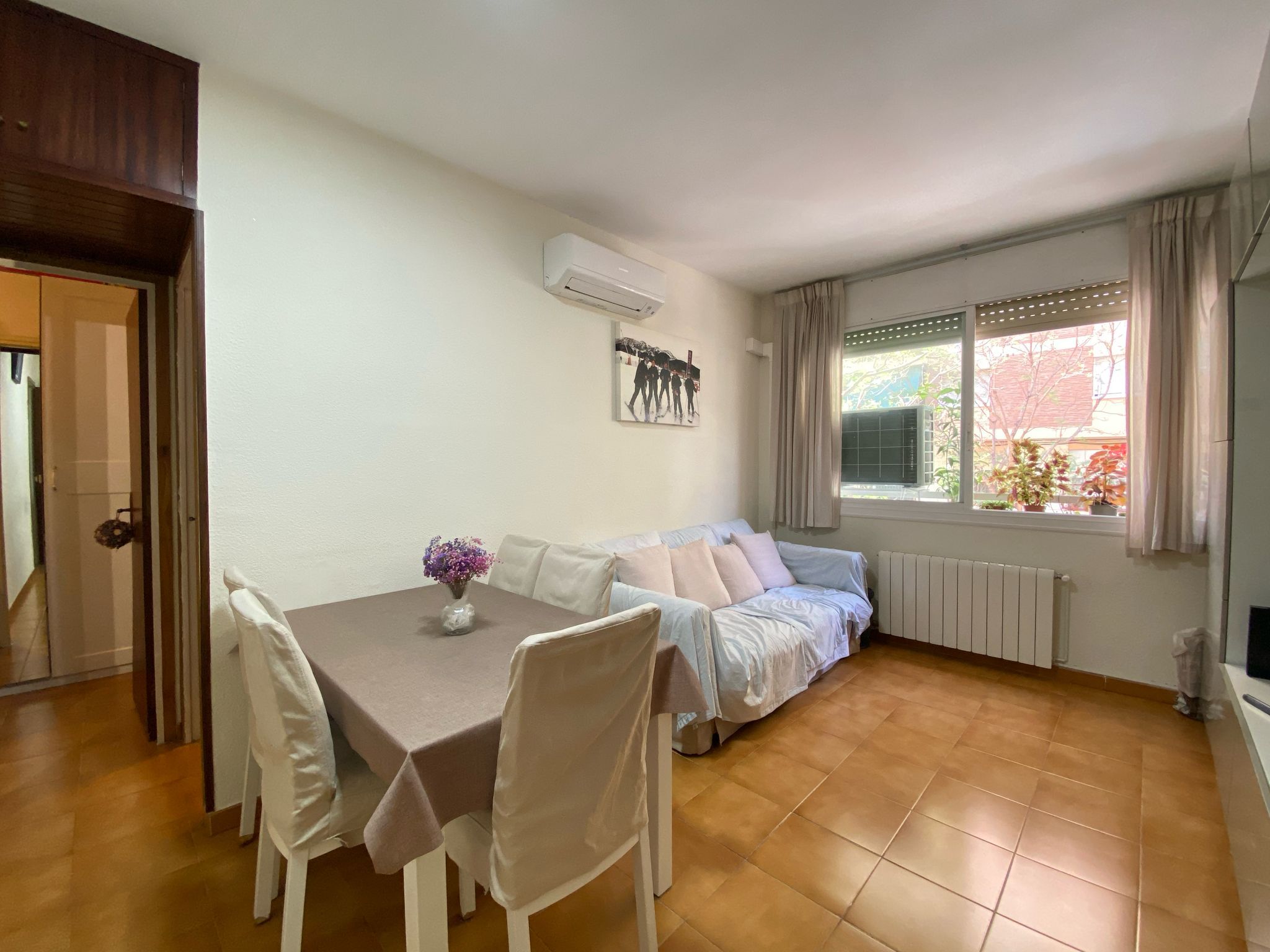 Living room of Flat for sale in  Barcelona Capital  with Heating