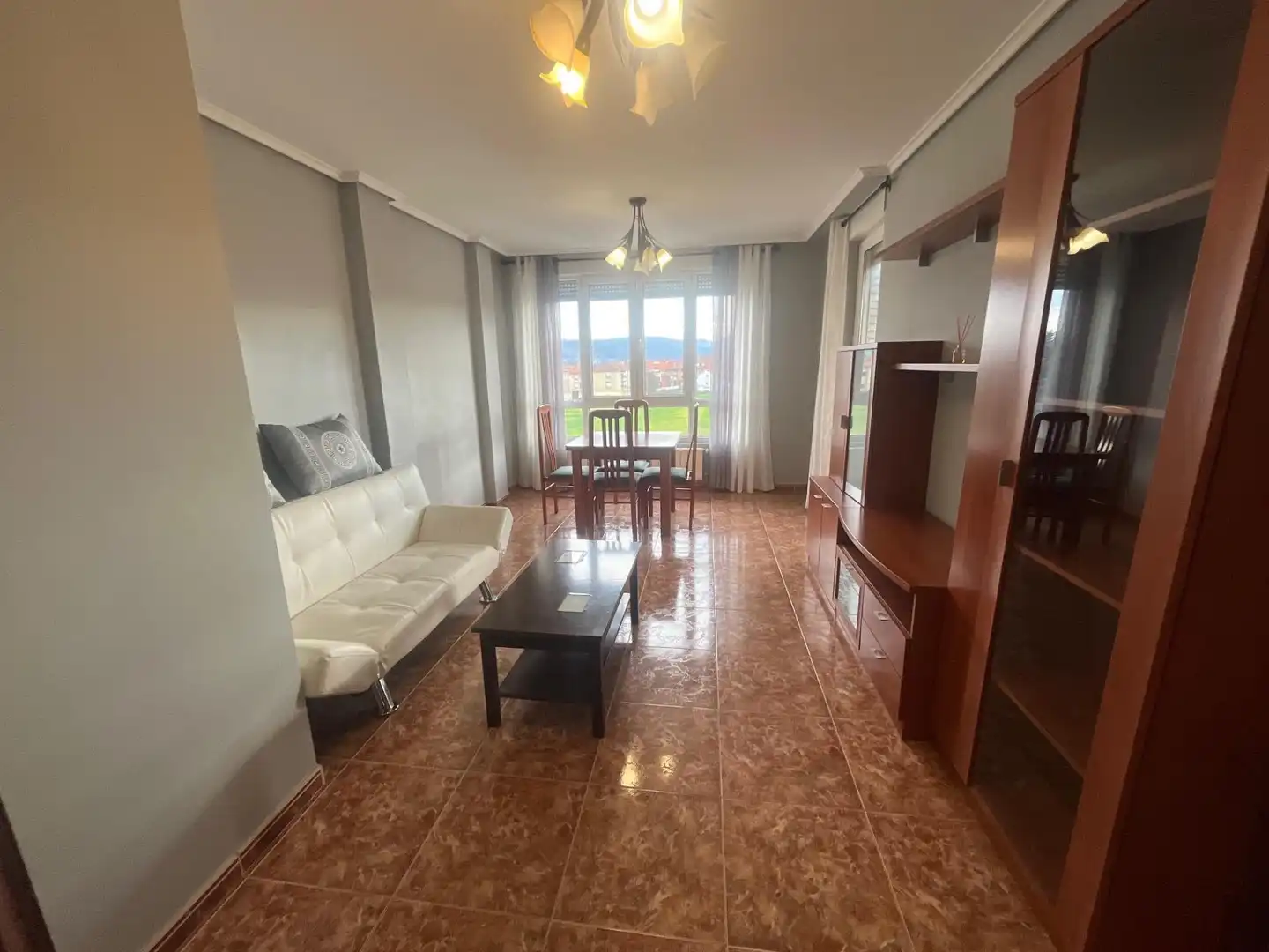 Wohnzimmer von Wohnung zum Verkauf in Bárcena de Cicero mit Heizung, Terrasse und Möbliert
