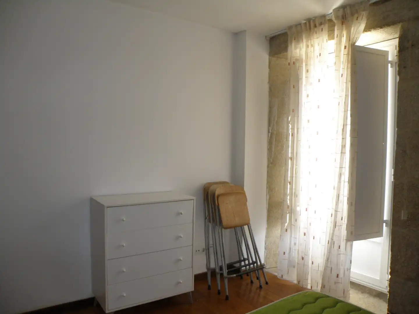 Dormitori de Apartament de lloguer en Padrón amb Parquet, Moblat i Forn