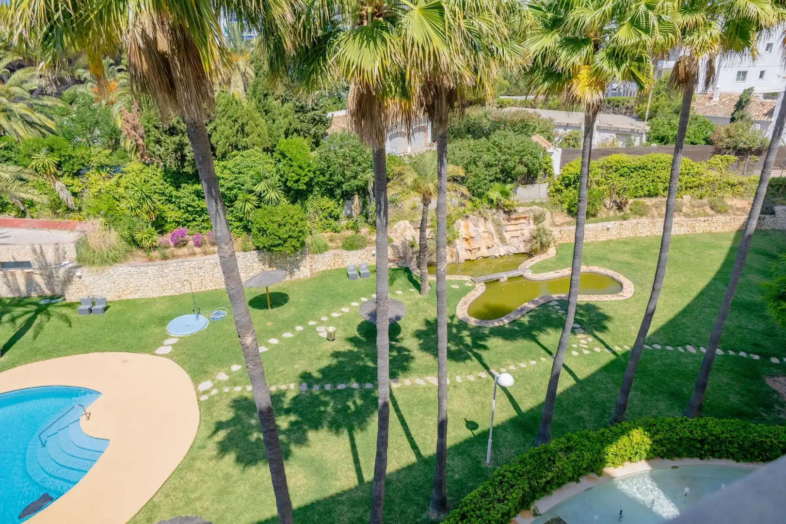 Jardín de Piso en venta en Jávea / Xàbia con Aire acondicionado, Jardín privado y Terraza