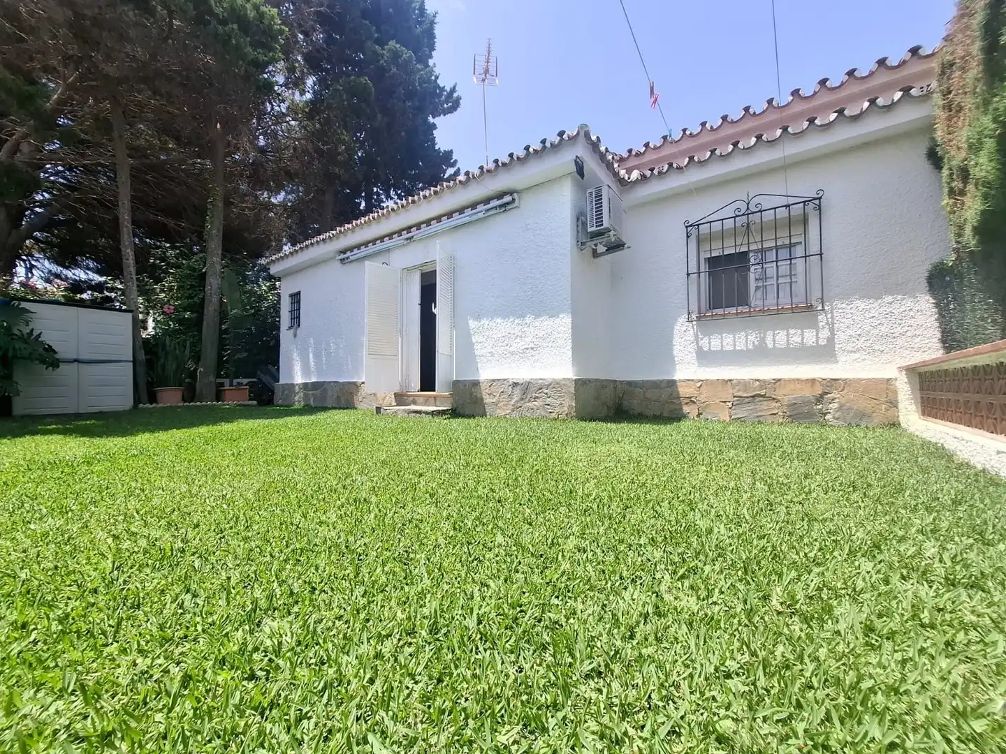 Garden of Houses for sale in Málaga  with Air Conditioner, Private garden and Swimming Pool