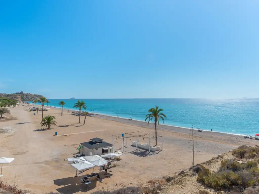 Exterior view of Houses for sale in Villajoyosa / La Vila Joiosa  with Air Conditioner and Heating