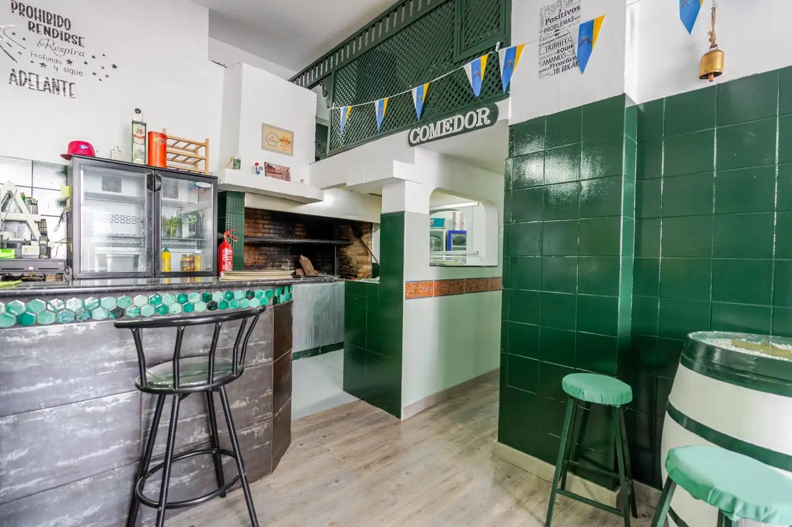 Cocina de Local de alquiler en Teror con Amueblado