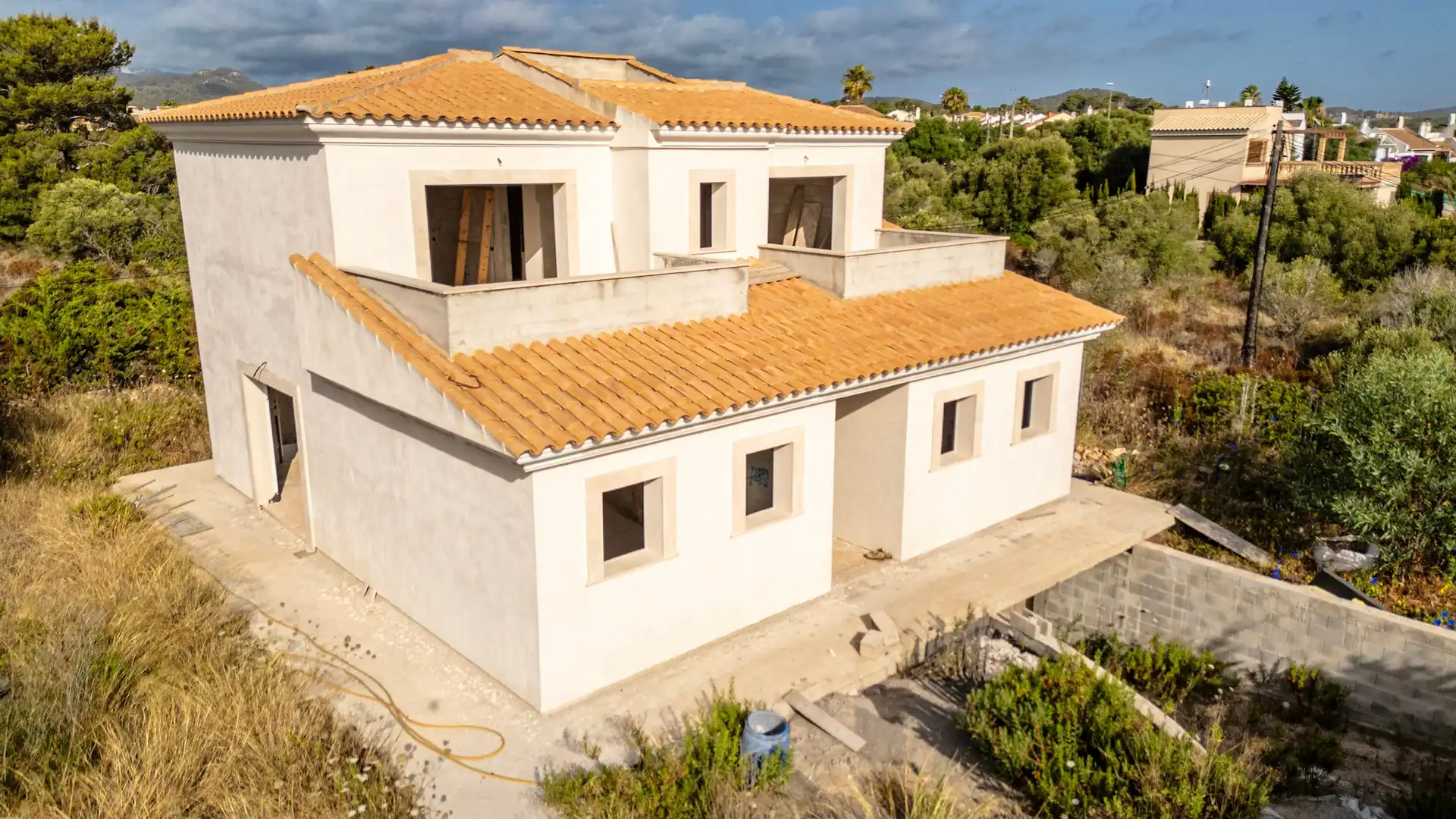 Vista exterior de Casa o xalet en venda en Manacor amb Traster i Piscina