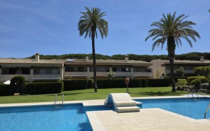 Jardí de Casa adosada en venda en Castell-Platja d'Aro amb Calefacció, Jardí privat i Piscina
