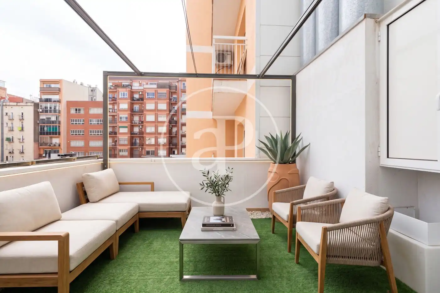 Terraza de Piso en venta en Les Corts
