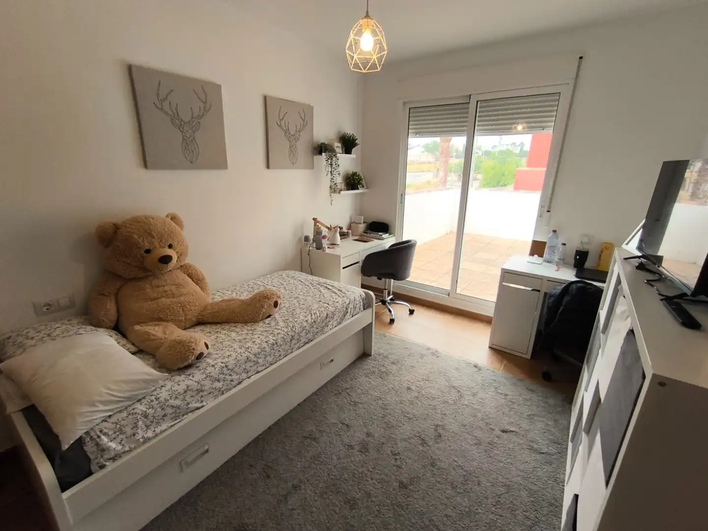 Habitación de Casa adosada en venta en Murcia con Aire acondicionado, Calefacción y Parquet