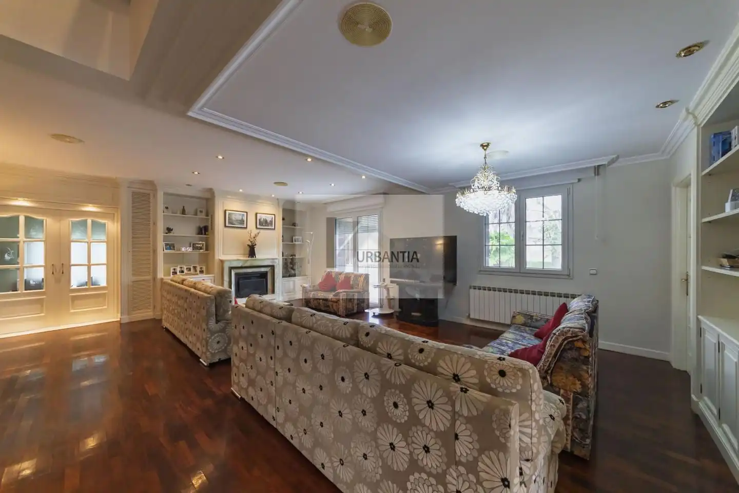 Sala de estar de Casa o chalet en venta en Berrioplano / Berriobeiti con Aire acondicionado, Calefacción y Jardín privado