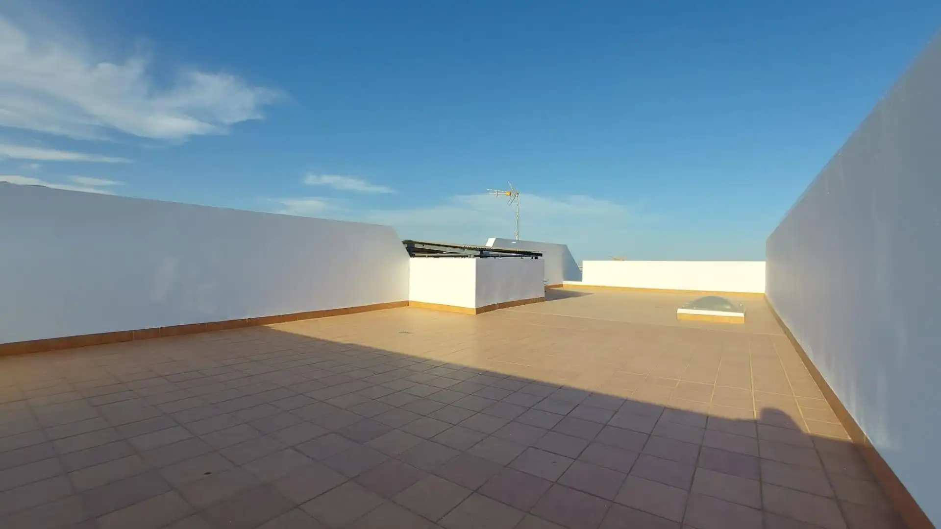 Terrassa de Casa adosada en venda en El Ejido amb Alarma