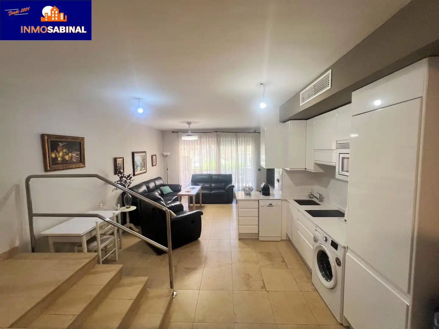 Cocina de Apartamento en venta en Vícar con Aire acondicionado, Calefacción y Jardín privado