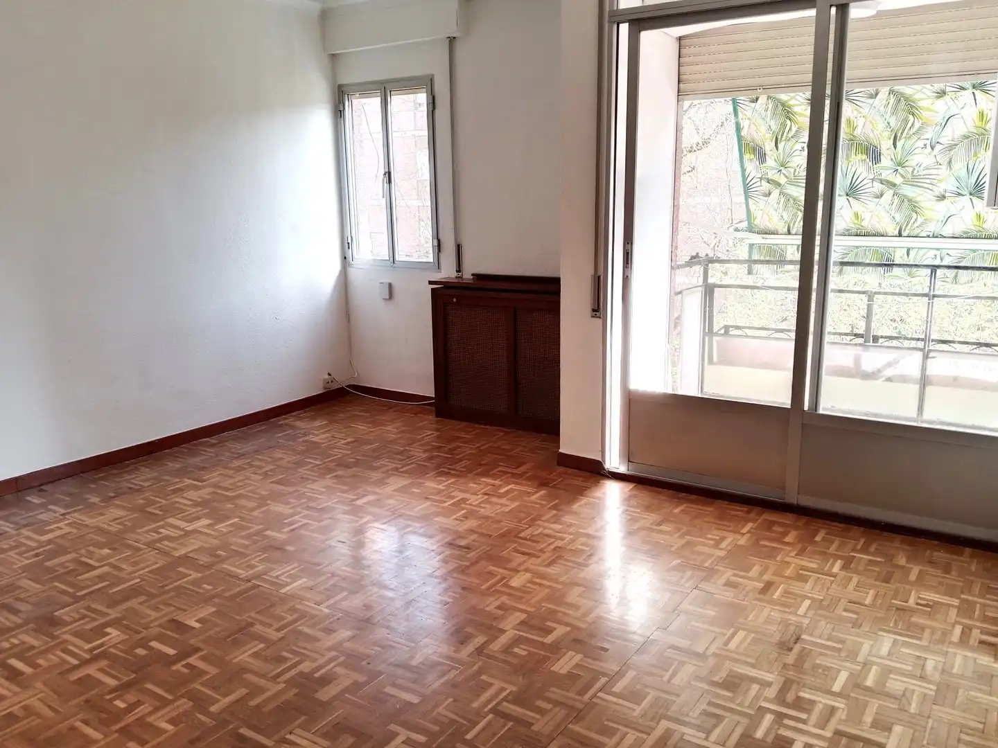 Sala de estar de Piso de alquiler en Madrid con Calefacción y Terraza