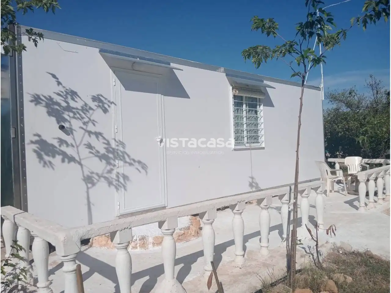 Vista exterior de Casa o chalet de alquiler en El Viso del Alcor con Aire acondicionado, Jardín privado y Terraza