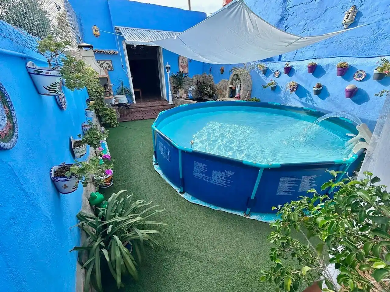 Piscina de Finca rústica en venta en Orihuela con Aire acondicionado, Calefacción y Jardín privado