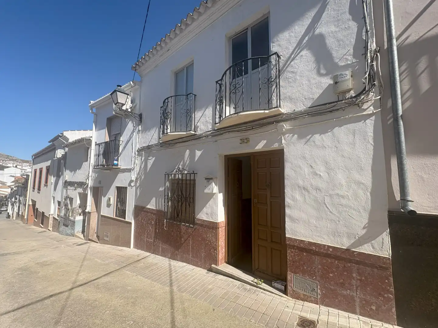 Vista exterior de Casa o chalet en venta en Teba