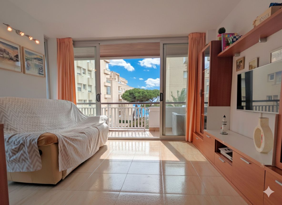 Habitación de Apartamento en venta en Castell d'Aro, Platja d'Aro i s'Agaró con Calefacción, Terraza y Amueblado
