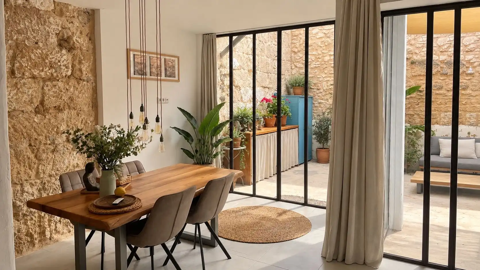 Dining room of Country homes for sale in Centro ciudad