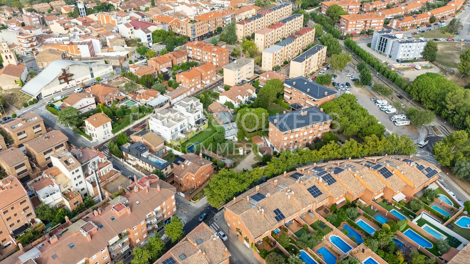 Vista exterior de Residencial en venda en Sant Quirze del Vallès