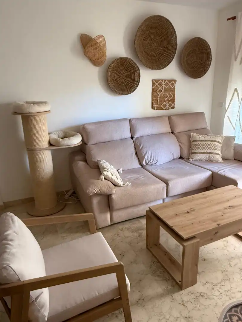 Sala de estar de Piso en venta en Torrox con Aire acondicionado y Terraza