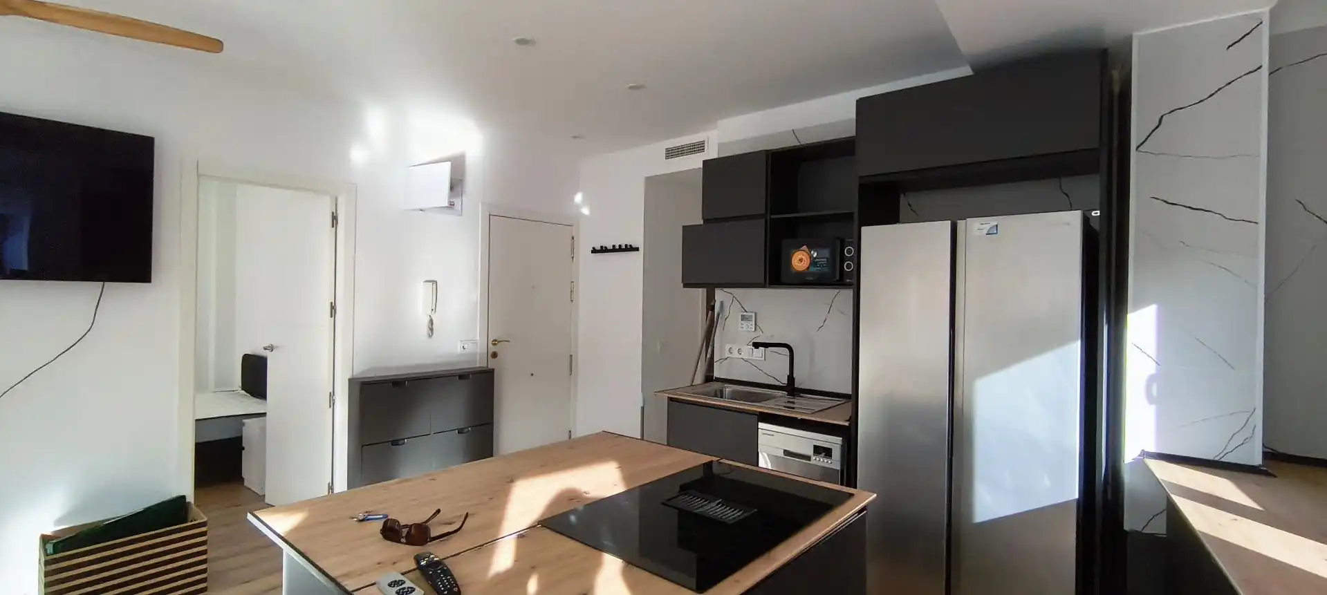 Kitchen of Flat for sale in Elche / Elx  with Air Conditioner and Furnished
