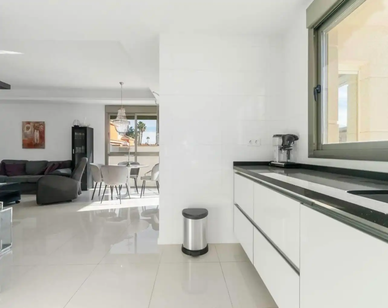 Cocina de Casa o chalet en venta en Rojales con Parquet, Piscina y Amueblado