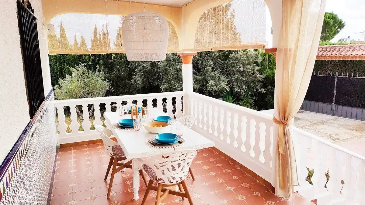 Terraza de Casa o chalet en venta en Montserrat con Aire acondicionado, Jardín privado y Terraza