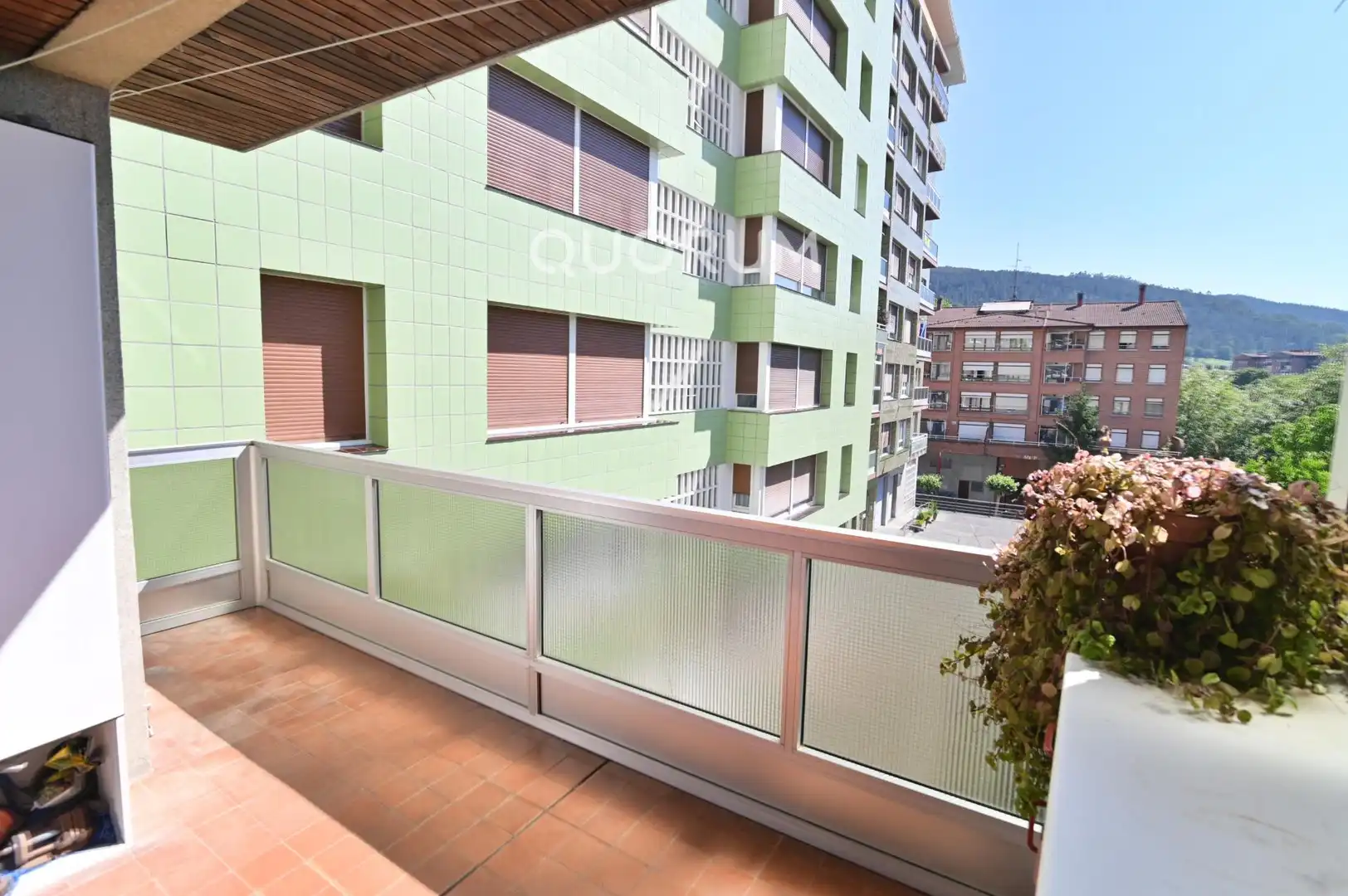 Terrace of Flat for sale in Usansolo  with Heating, Terrace and Storage room