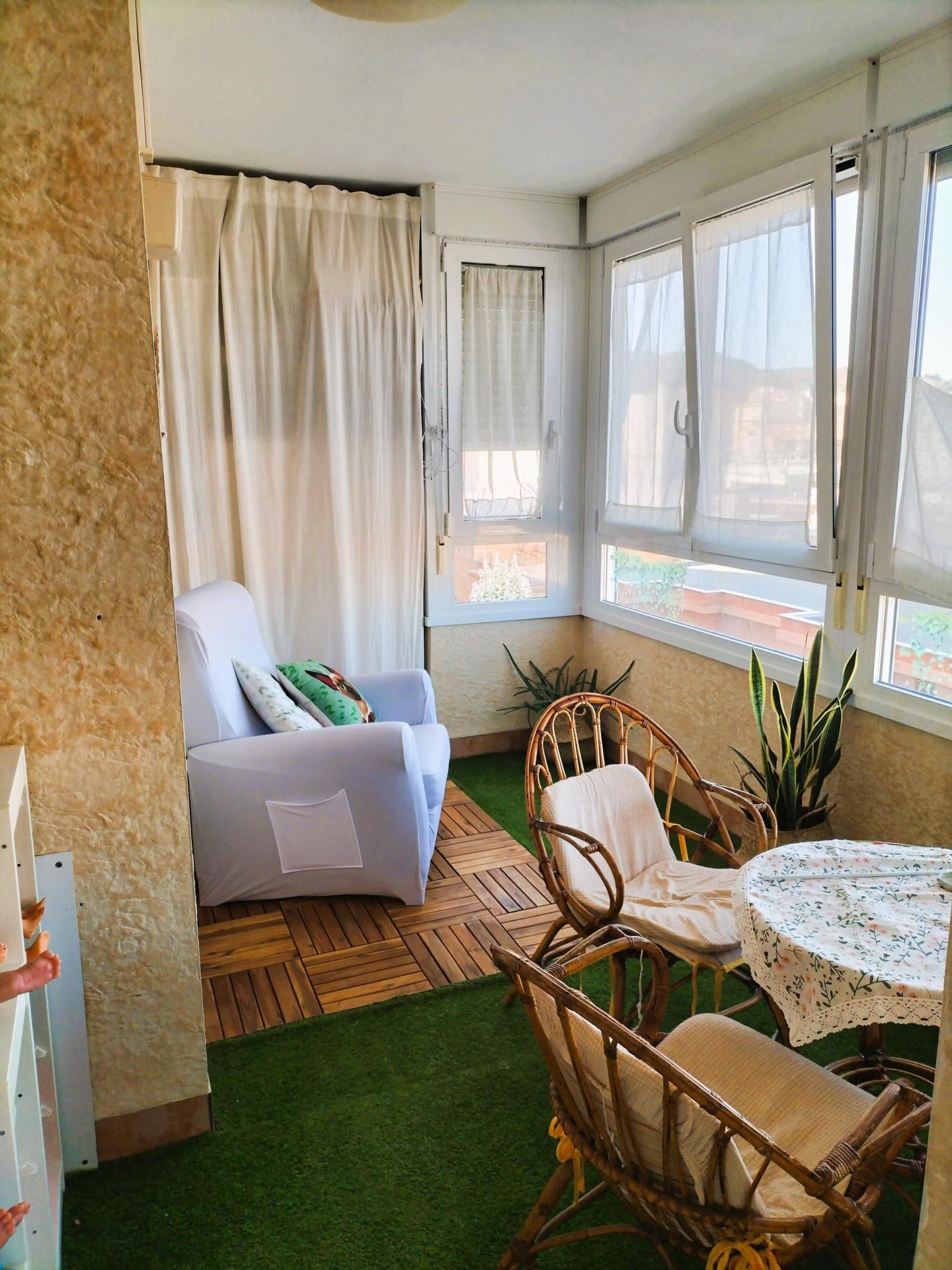 Dormitori de Apartament en venda en La Unión amb Calefacció i Balcó