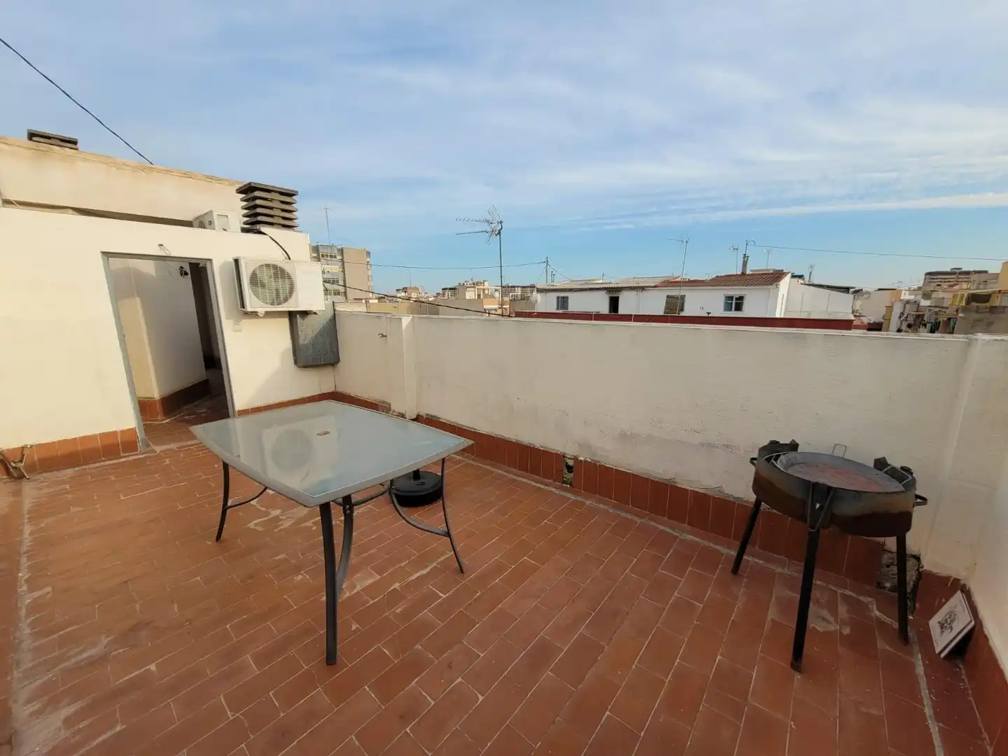 Terraza de Apartamento en venta en Alicante / Alacant con Aire acondicionado, Terraza y Trastero