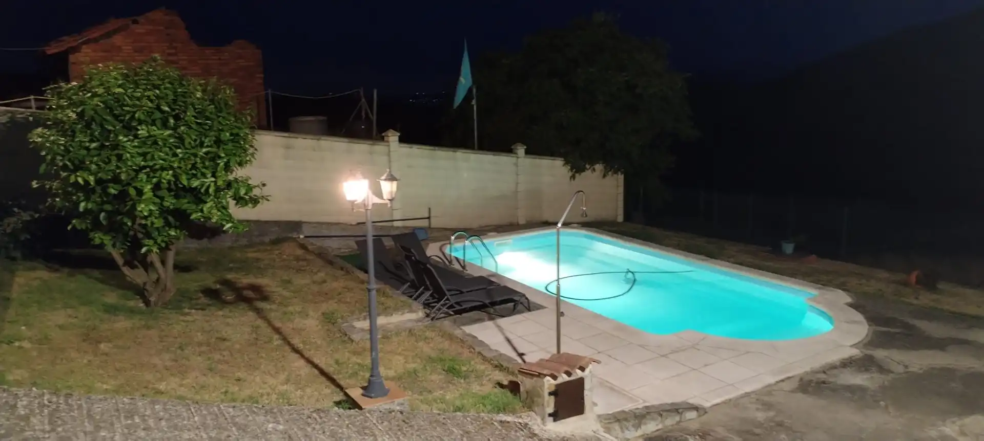 Piscina de Casa o xalet en venda en Pravia amb Calefacció, Jardí privat i Terrassa