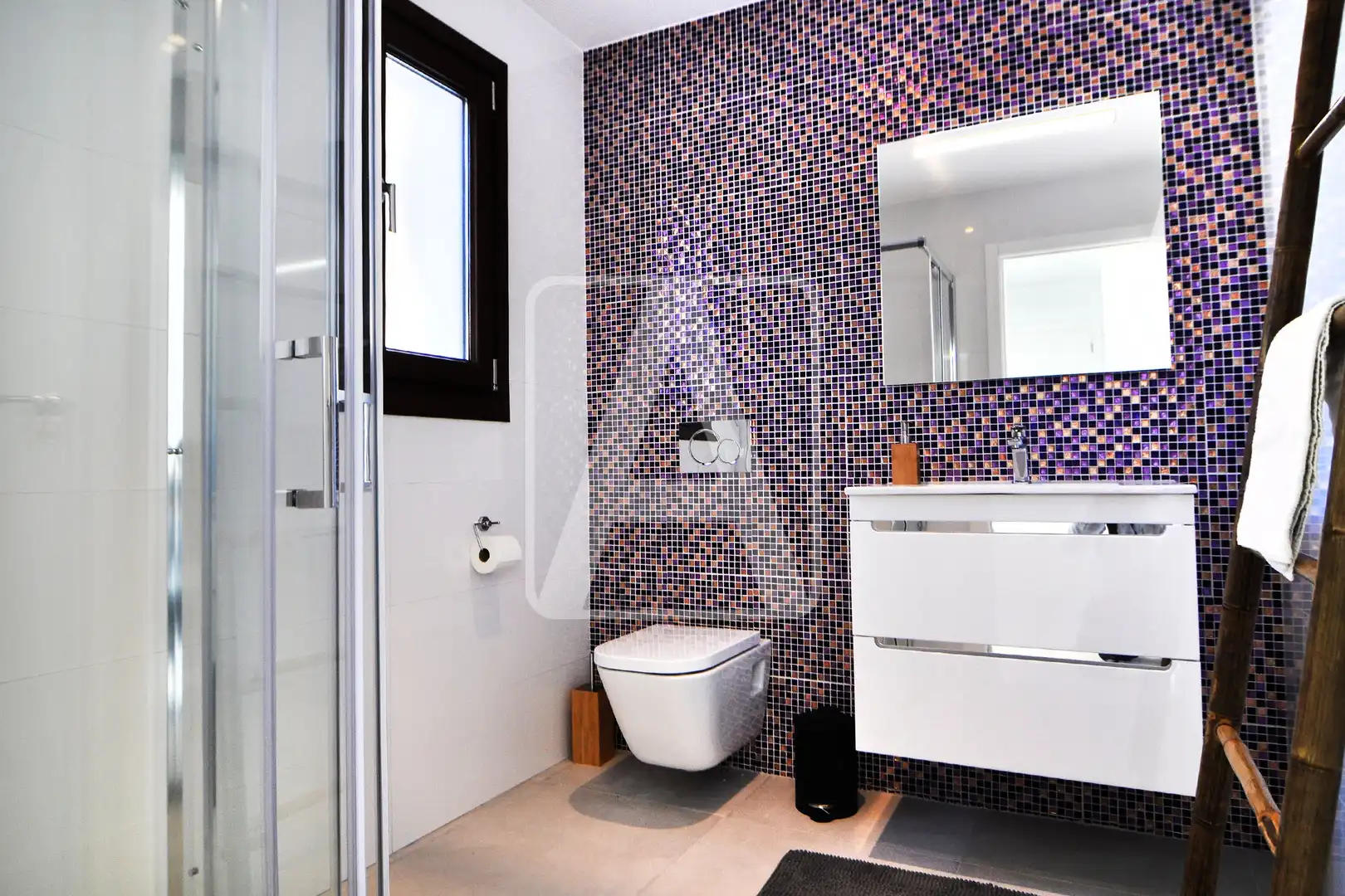Baño de Casa o chalet en venta en Benissa con Aire acondicionado, Calefacción y Jardín privado