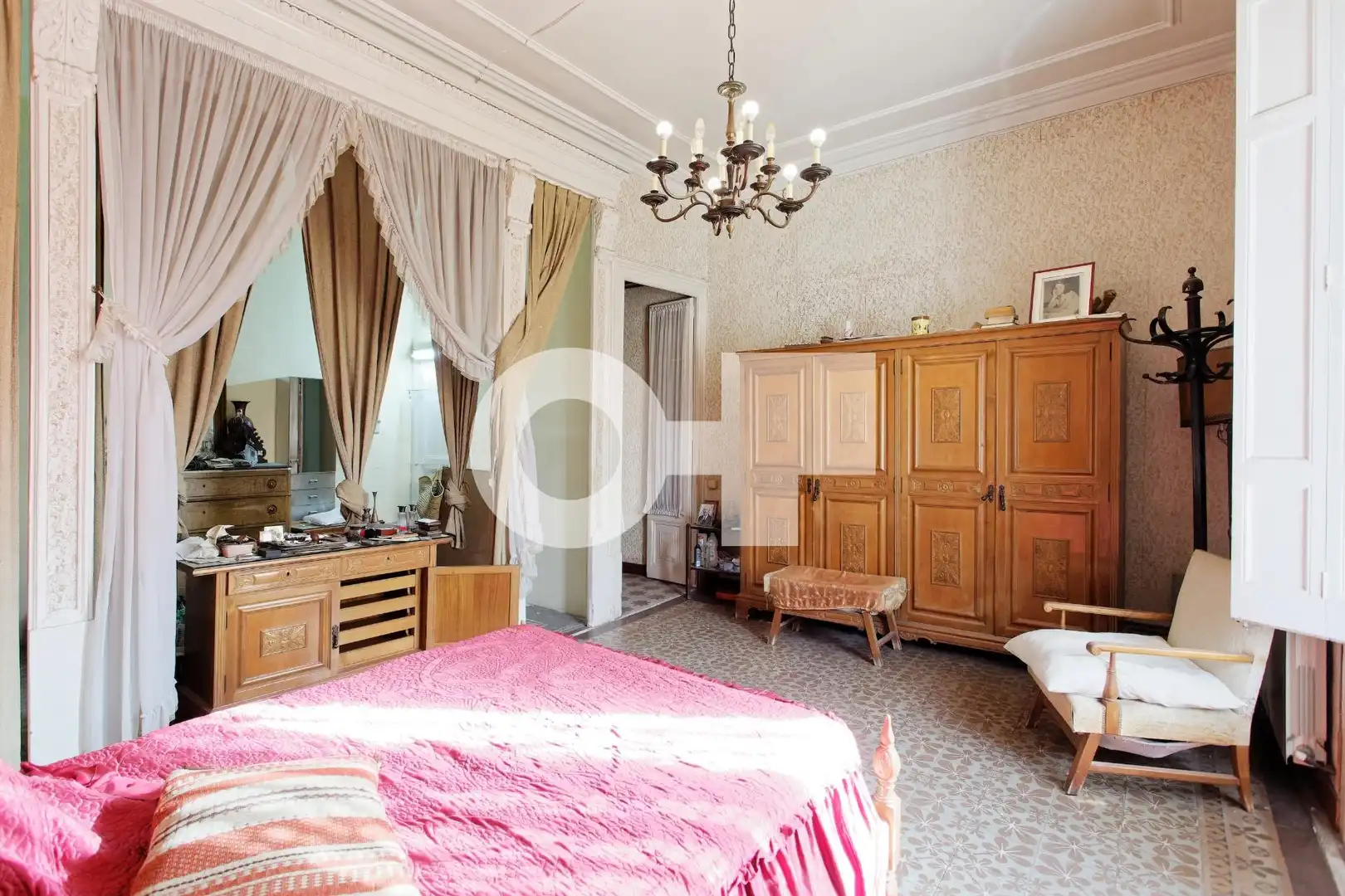 Dormitori de Apartament en venda en Barcelona amb Terrassa, Moblat i Balcó