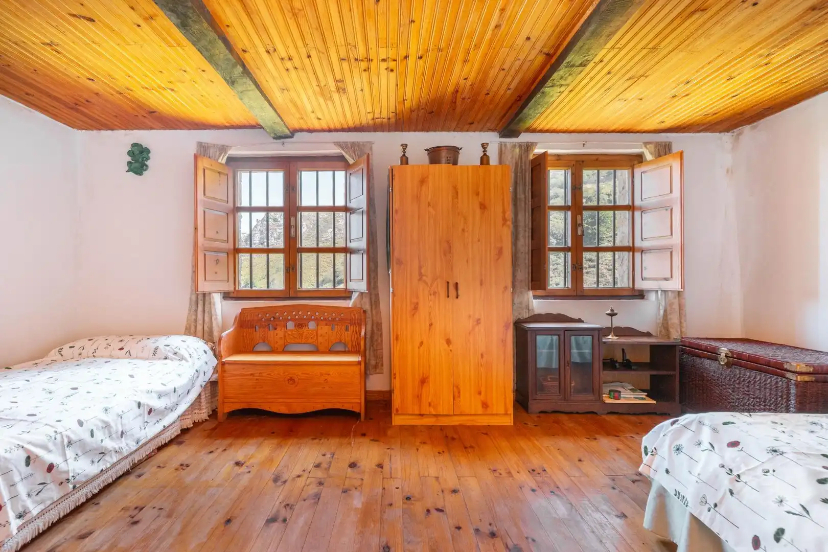 Bedroom of Houses for sale in Bimenes  with Heating, Private garden and Terrace