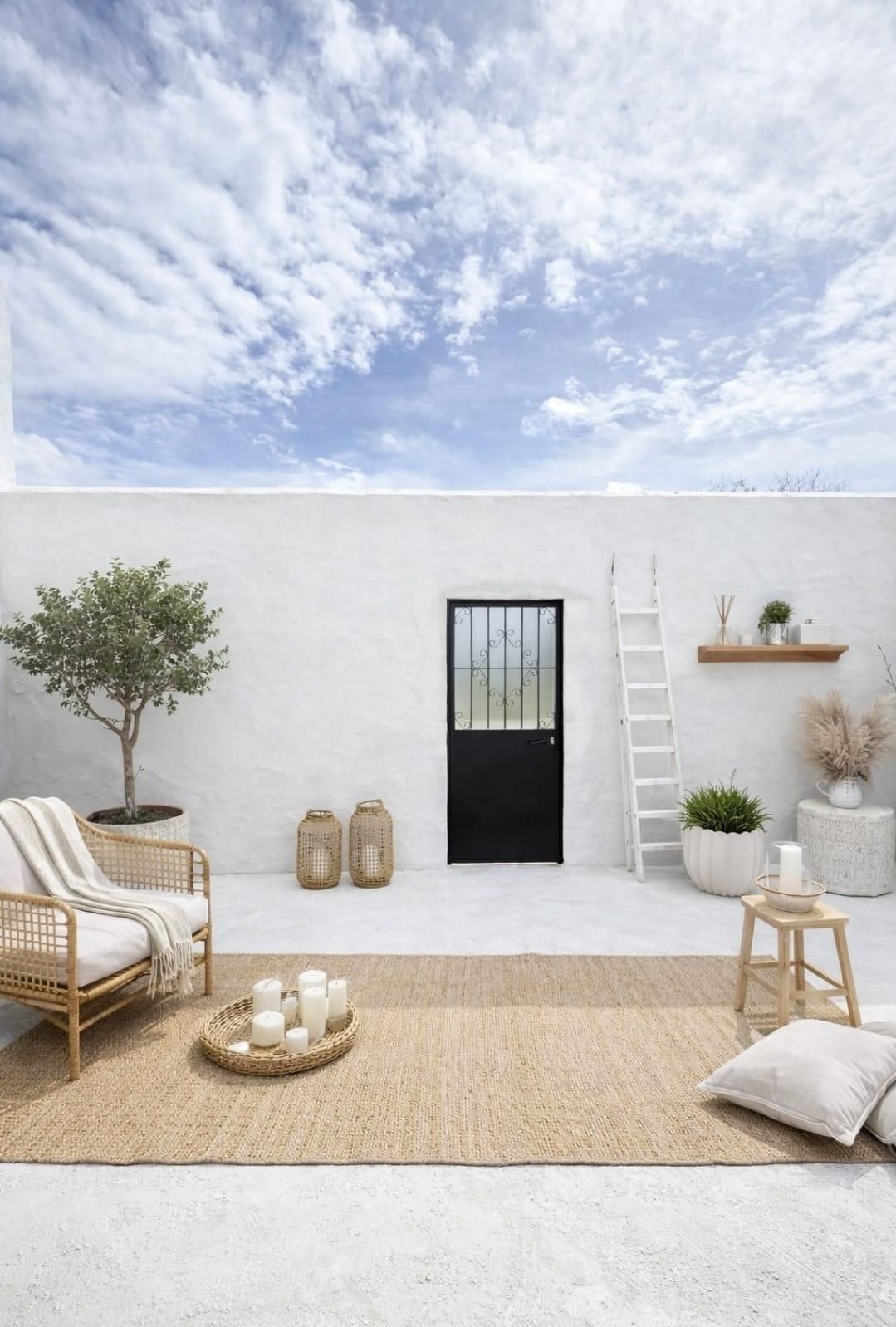 Terrace of Single-family semi-detached for sale in San Fernando