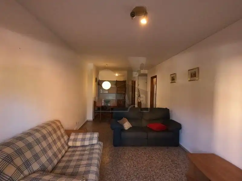 Wohnzimmer von Wohnung zur Miete in Valencia mit Klimaanlage, Möbliert und Ofen