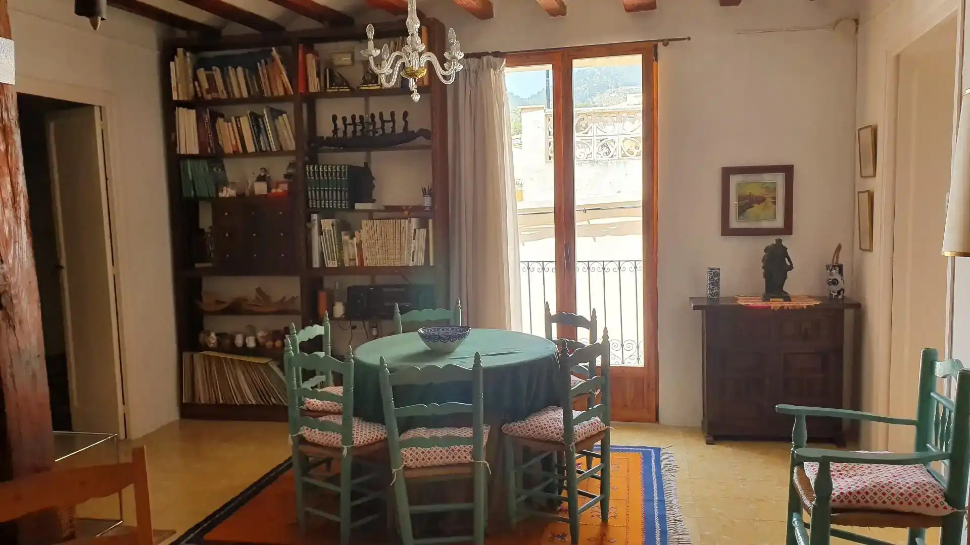 Menjador de Casa adosada en venda en Sella amb Jardí privat, Traster i Piscina