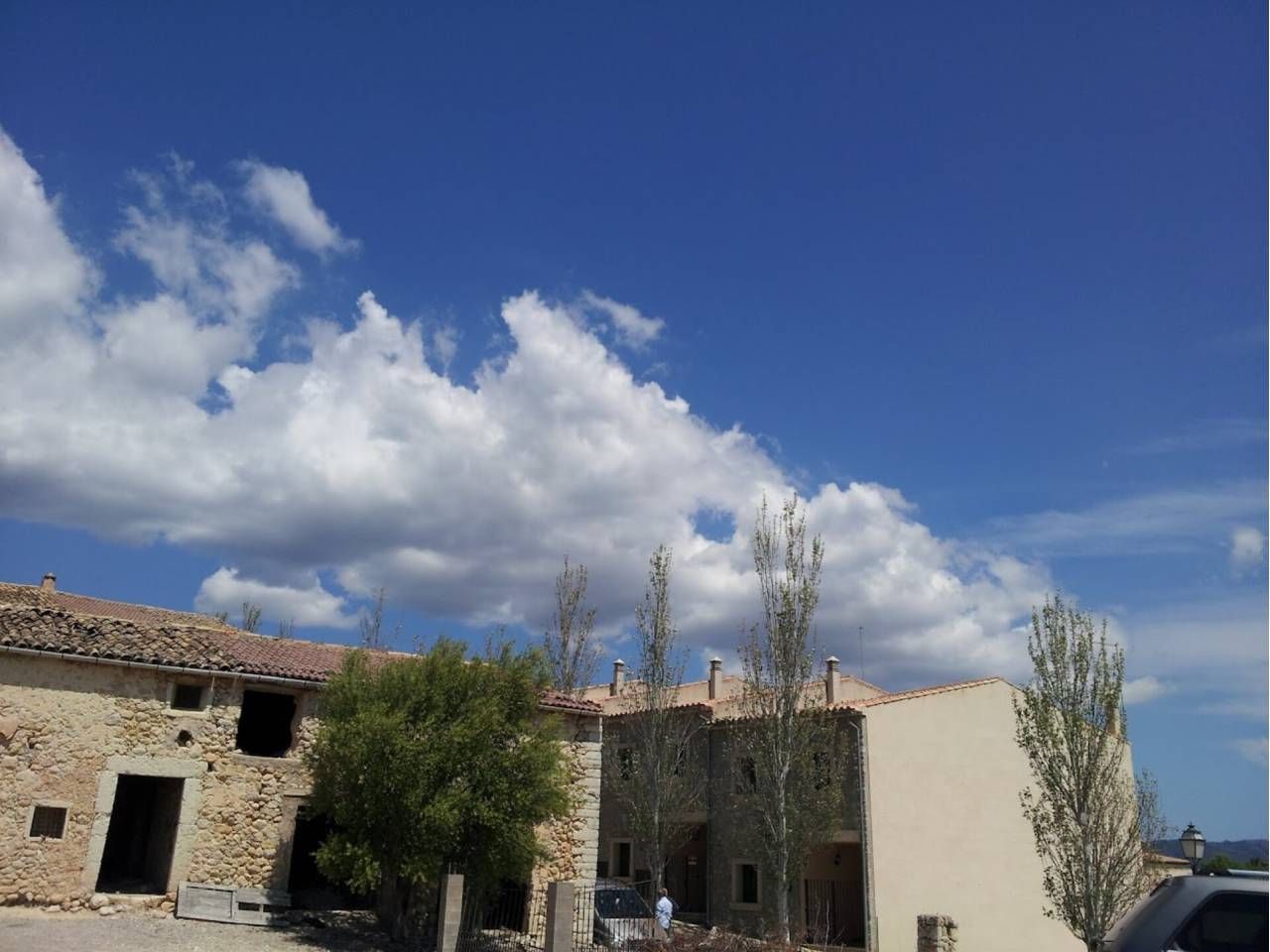 Exterior view of Single-family semi-detached for sale in Selva  with Air Conditioner, Terrace and Swimming Pool