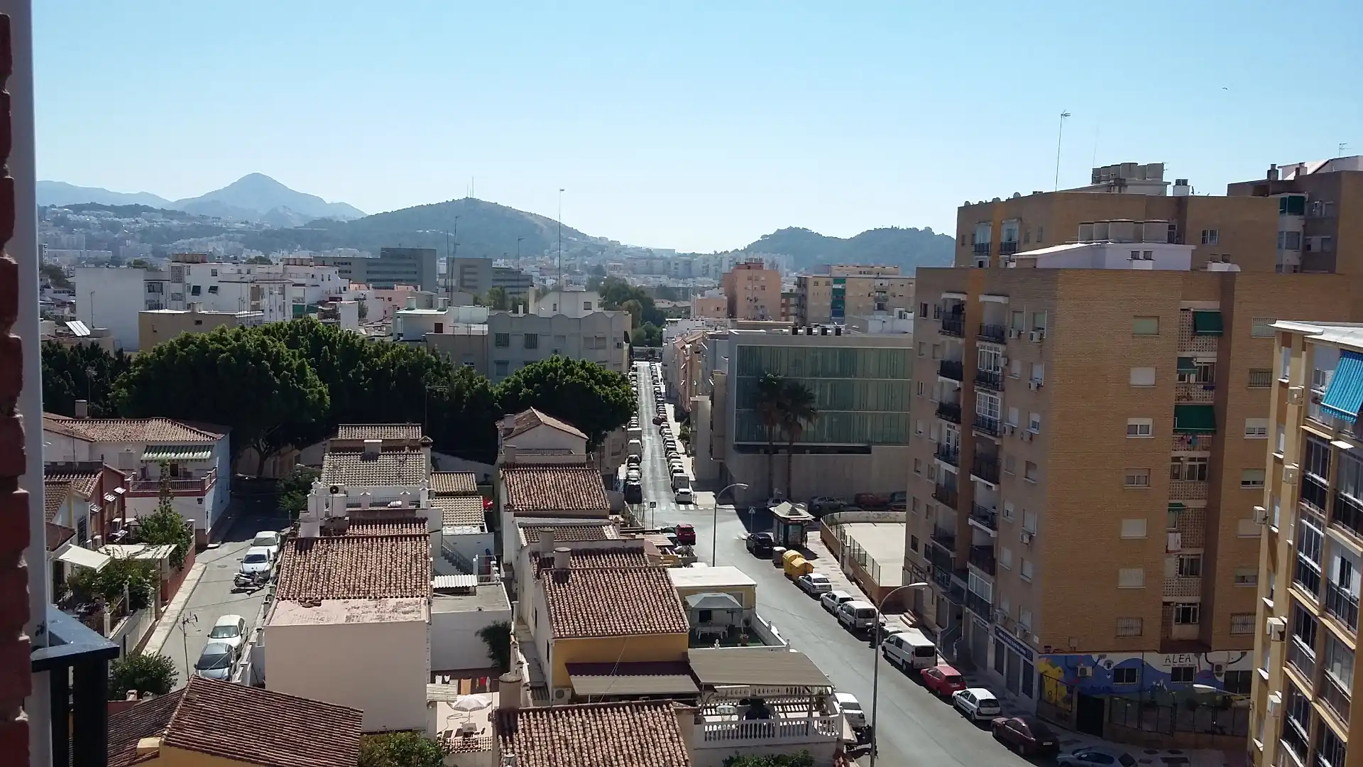 Vista exterior de Pis de lloguer en Málaga amb Aire condicionat, Calefacció i Moblat