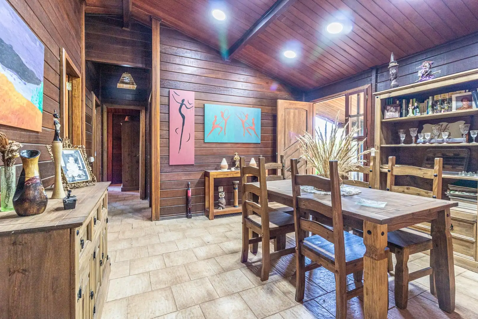 Comedor de Casa o chalet en venta en Alberic con Aire acondicionado, Jardín privado y Piscina