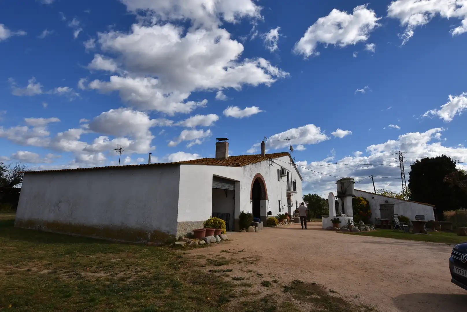 Vista exterior de Finca rústica en venta en Girona con Calefacción, Jardín privado y Amueblado