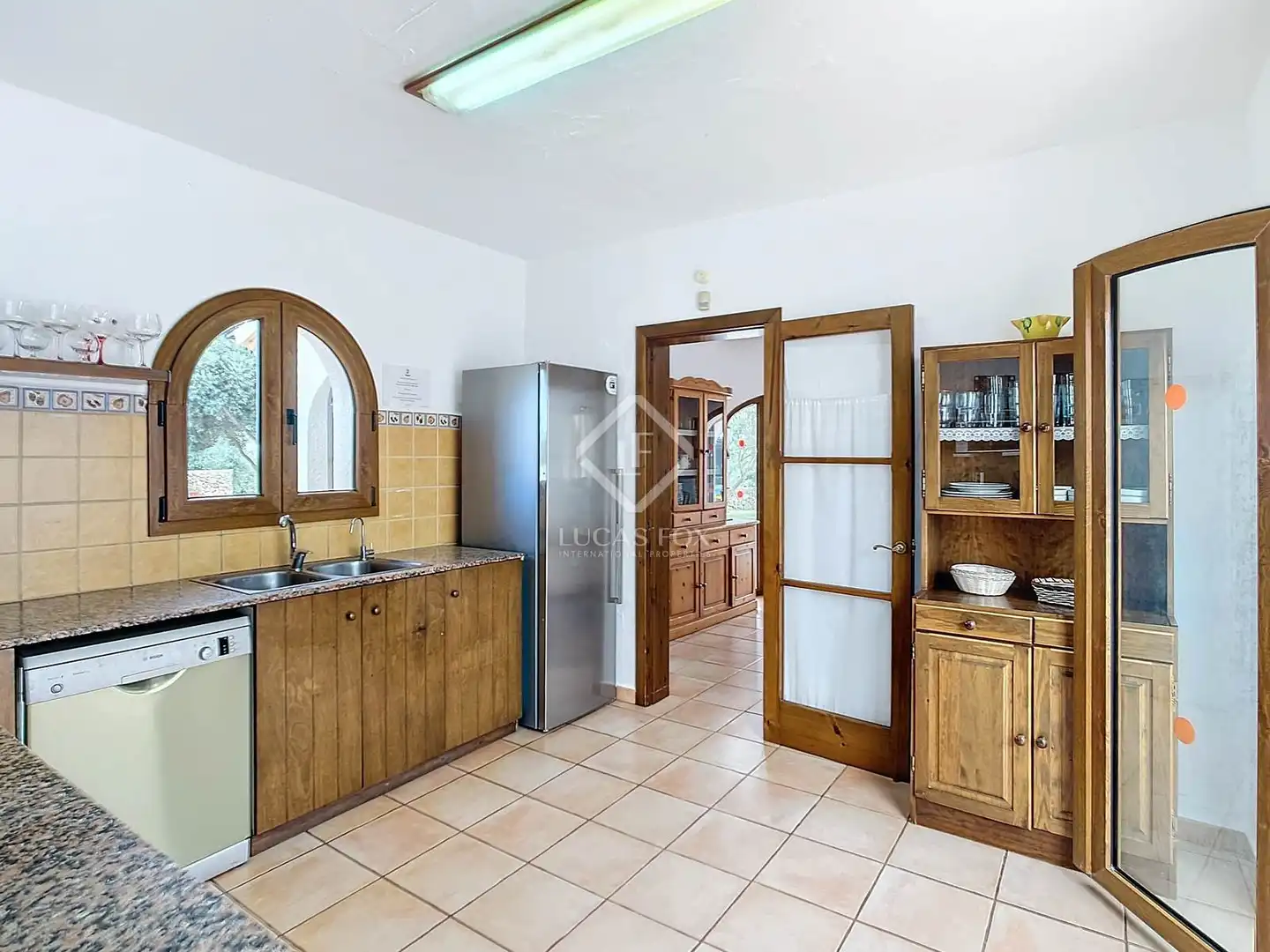 Küche von Country house zum Verkauf in Ciutadella de Menorca mit Klimaanlage, Heizung und Privatgarten