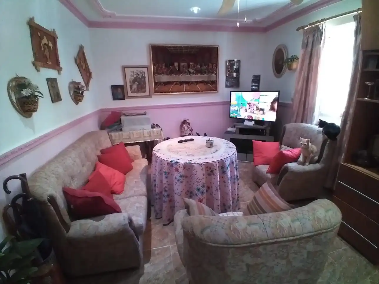 Sala d'estar de Casa o xalet en venda en Puertollano amb Traster