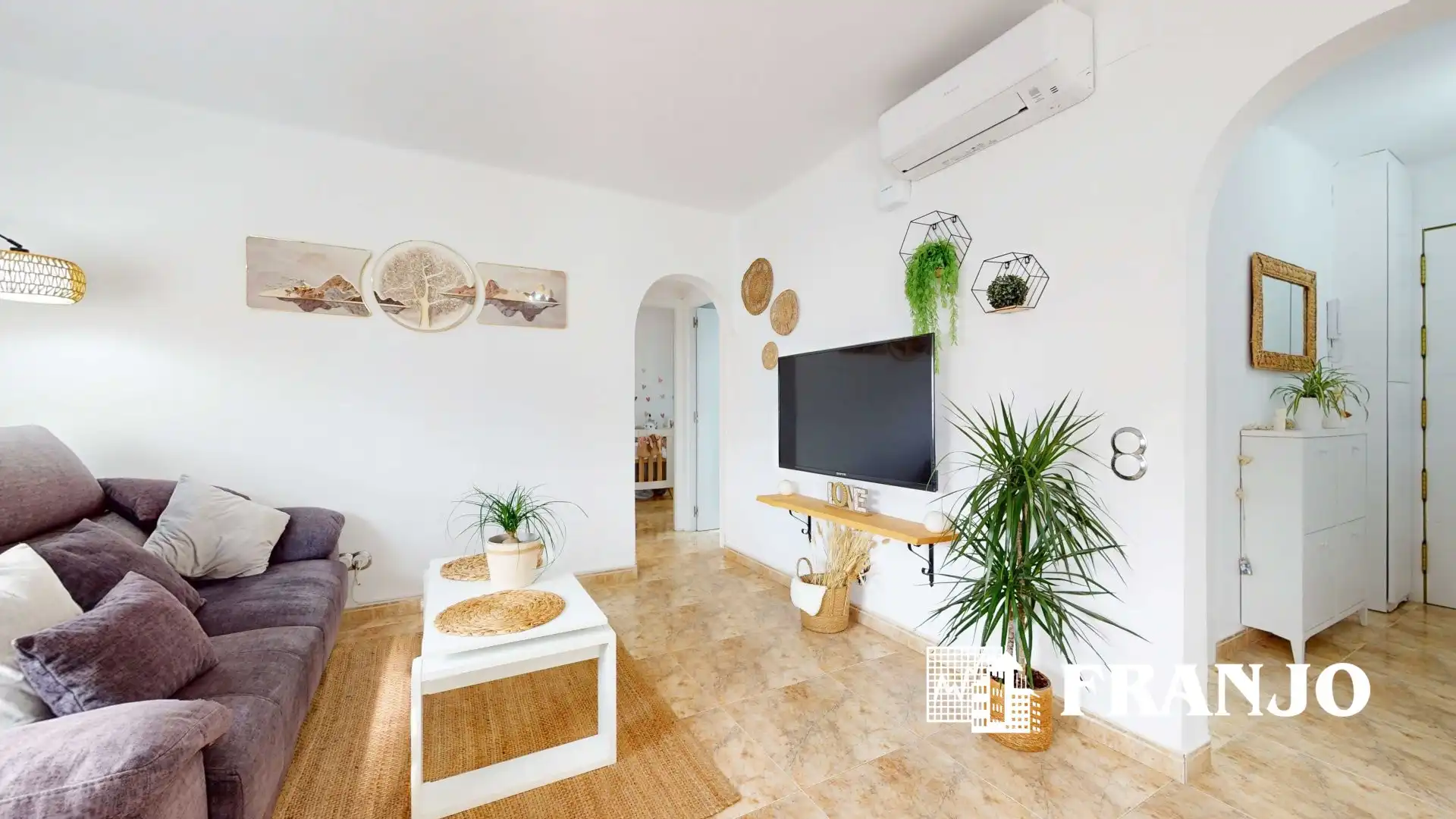 Sala d'estar de Pis en venda en Barberà del Vallès amb Aire condicionat i Calefacció