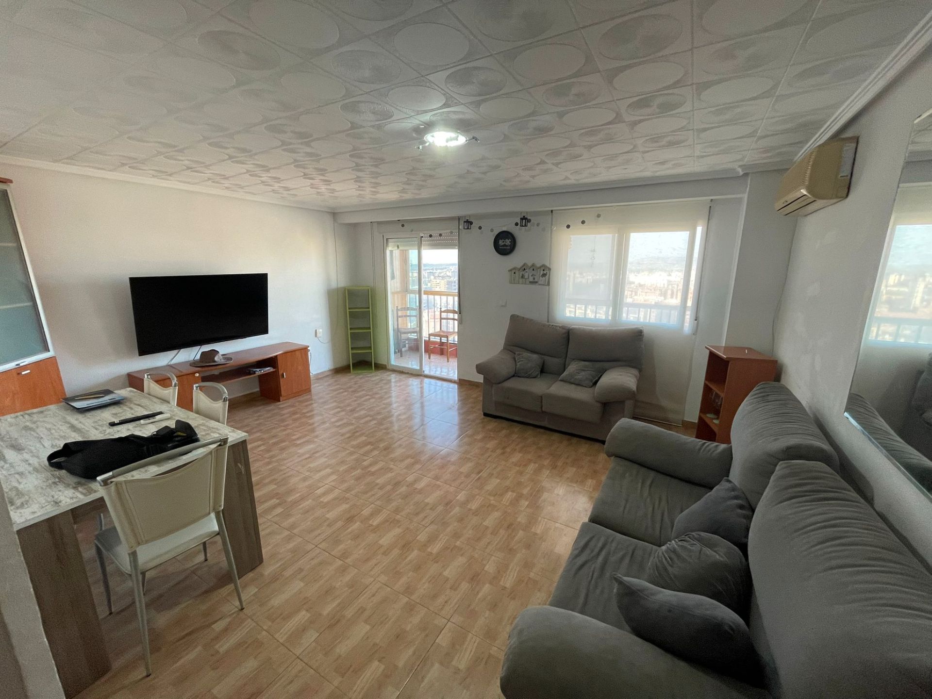 Living room of Flat to rent in Alicante / Alacant  with Air Conditioner, Furnished and Oven