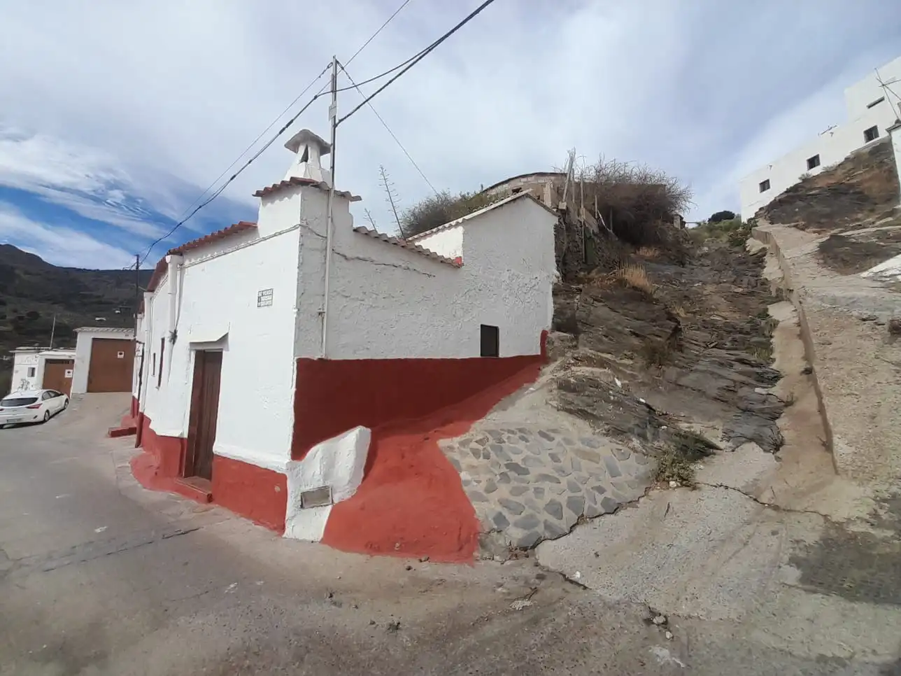 Vista exterior de Finca rústica en venta en Ohanes con Jardín privado, Terraza y Amueblado