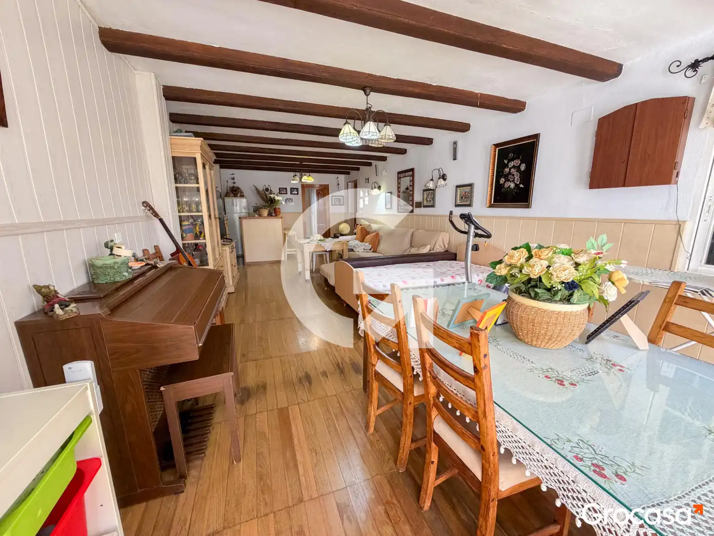 Sala de estar de Casa o chalet en venta en Rincón de la Victoria con Aire acondicionado, Jardín privado y Terraza