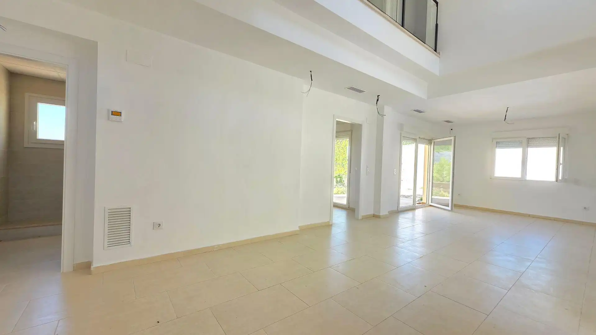 Sala de estar de Casa adosada en venta en Benicolet con Jardín privado y Piscina